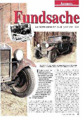 Audi Typ P von 1931