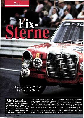 AMG - die wilden Wurzeln des Mercedes-Tuners