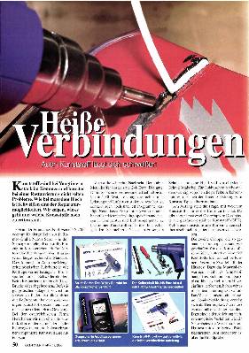 Auch Kunststoff lässt sich schweißen