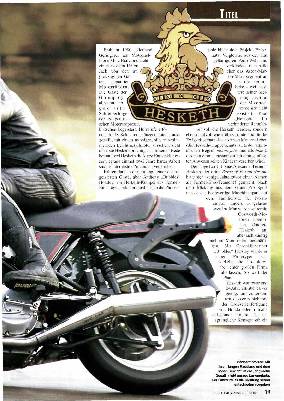 Hesketh V 1000: Das Empire schlägt zurück