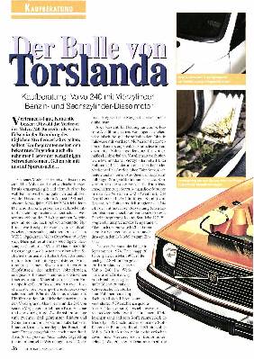 Volvo 240 mit Vierzylinder- Benzin- und Sechszylinder-Dieselmotor