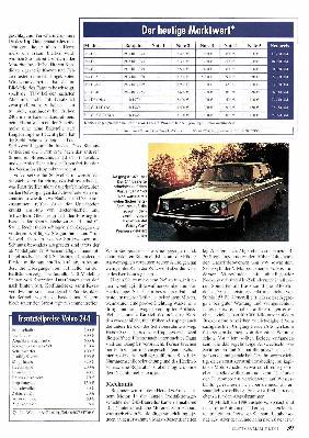 Volvo 240 mit Vierzylinder- Benzin- und Sechszylinder-Dieselmotor