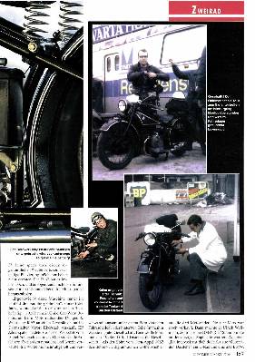 Eiskalte Touren mit der BMW R 62 von 1928