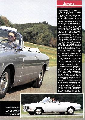 Luftiger Bayernkurier: BMW 3200 CS Cabriole!