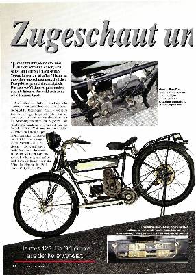 Hermes 125: Ein Götterbote aus der Kellerwerkstatt