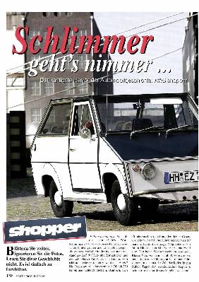Der kantige Horro der Automobilgeschichte: AWS shooper