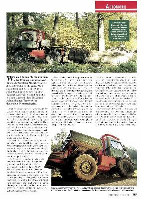 Unimog U 900: Der mit dem Holz tanzt