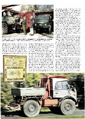 Unimog U 900: Der mit dem Holz tanzt