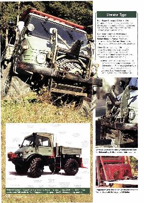 Unimog U 900: Der mit dem Holz tanzt