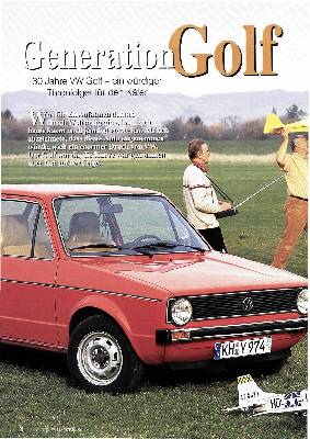 30 Jahre VW Golf - ein würdiger Thronfolger für den Käfer