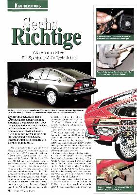 Alfa Romeo GTV6: Ein Sportcoupe für Technikfans