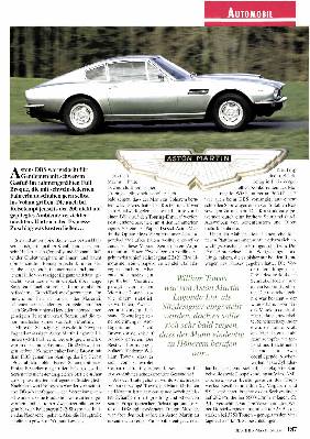 Aston Martin DBS, V8, Vantage und Volante