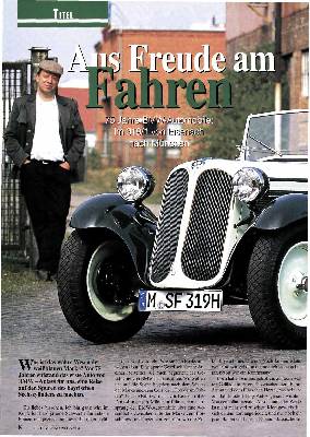 75 Jahre BMW-Automobile: Im 319/1 von Eisennach nach München