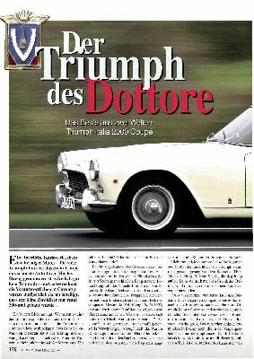 Das Beste aus zwei Welten: Triumph Italia 2000 Coupé