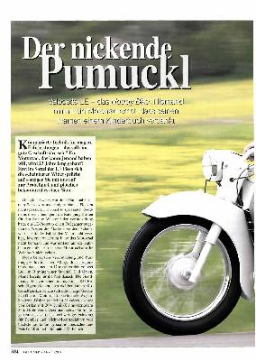 Velcoette LE - das Noddy Bike. Niemand nimmt ein Motorrad ernst, class seinen Namen einem Kinderbuch verdankt
