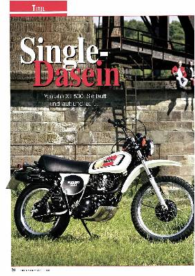Yamaha XT 500: Sie läuft und läuft und läuft
