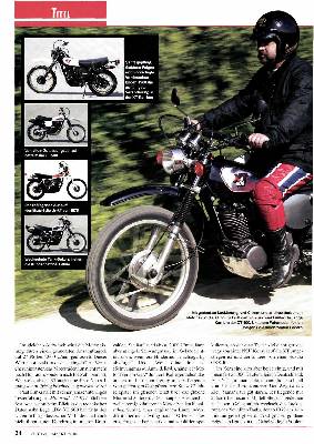 Yamaha XT 500: Sie läuft und läuft und läuft
