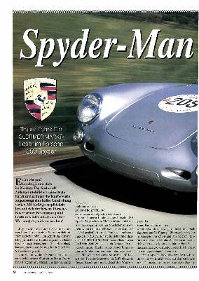 Traum-Fahrt: Ein OLTIMER-MARKT-Leser im Posche 550 Spyder
