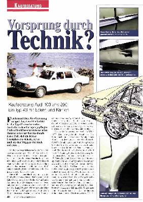 Audi 100 und 200: Ein Typ 43 mit Ecken und Kanten