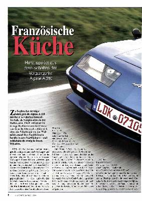 Herausgelöst aus dem Schatten der Vorgängerin: Alpine A 310