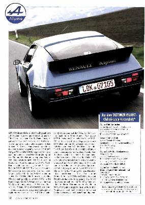 Herausgelöst aus dem Schatten der Vorgängerin: Alpine A 310