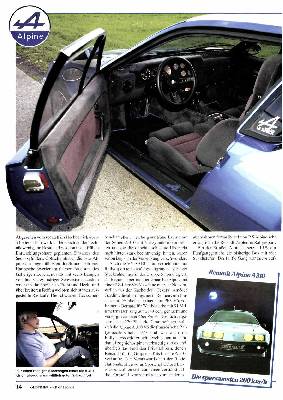 Herausgelöst aus dem Schatten der Vorgängerin: Alpine A 310