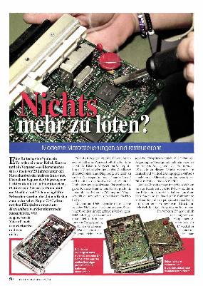 Moderne Motorsteuerungen sind restaurierbar