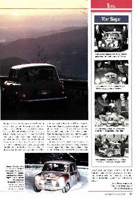 Mit Rauno Aaltonen auf den Spuren der legendären Monte-Minis