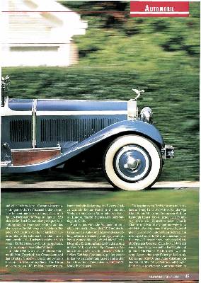 Isotta Fraschini Tipo 8A Commodore Cabriolet von 1929