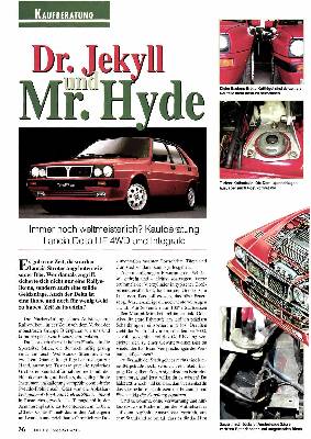 Lancia Delta HF 4WD und Integrale