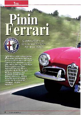 Giulietta Spider – vor 50 Jahren präsentierte Alfa den Prototyp