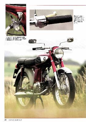 Allein unier Wölfen: Honda SS 50 dasei nzige Kleinkrafirad mit Viertaktmotor