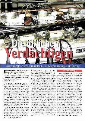 Die häufigsten Vergaserprobleme und was Sie dagegen tun können