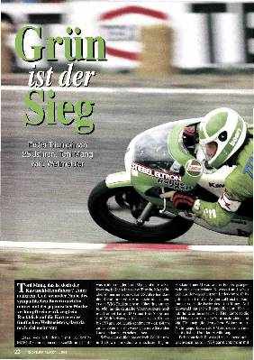 Erster Triumph vor 25 Jahren: Toni Mang wird Weltmeister