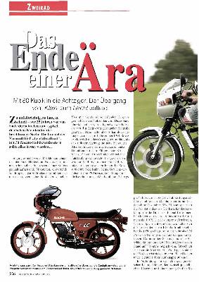 Mit 80 Kubik in die Achtziger: Der Übergang vom Klein- zum Le/c/tfkraftrad