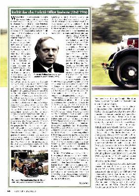 Alter, aberverarmter Adel: Lanchester Ten