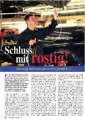Mit Hightech gegen Korrosion