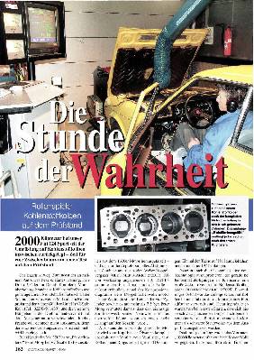 Kohlenstoffkolben auf dem Prüfstand