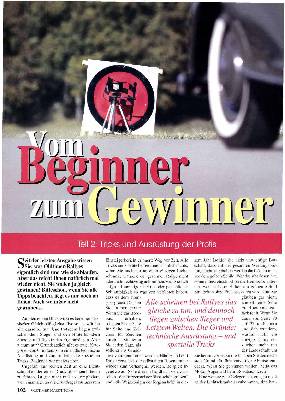 Teil 2: Tricks und Ausrüstung der Profis