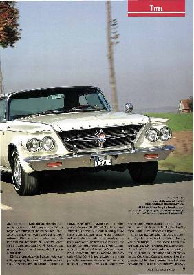 Mercedes-Benz 300 SE und Chrysler 300 J