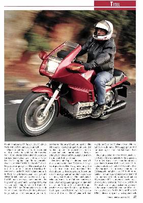 Mit der BMW K 100 ans Mittelmeer