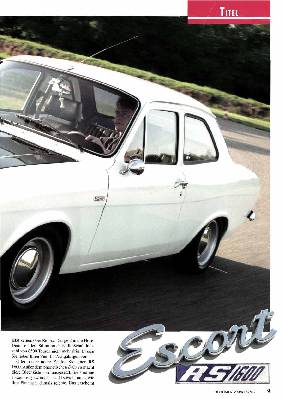 Ford Escort RS 1600