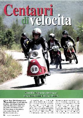 Die Mille Migliafür Motorräder: Langstreckenfahrt Milano-Taranto