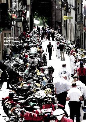 Die Mille Migliafür Motorräder: Langstreckenfahrt Milano-Taranto