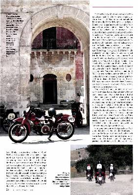Die Mille Migliafür Motorräder: Langstreckenfahrt Milano-Taranto