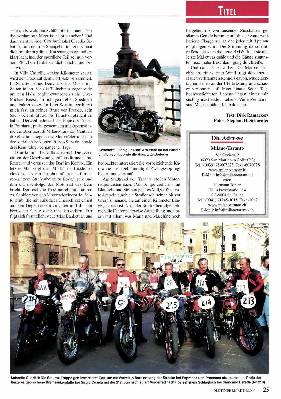 Die Mille Migliafür Motorräder: Langstreckenfahrt Milano-Taranto