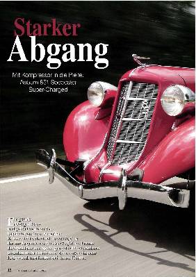 Auburn 851 Speedster Super-Charged