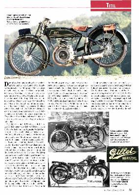 Die Motorräder von Gillet-Herstal