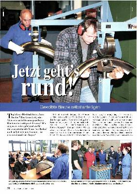 Gewölbte Bleche selbst anfertigen