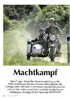 BMW und Zündapp Geländegespanne